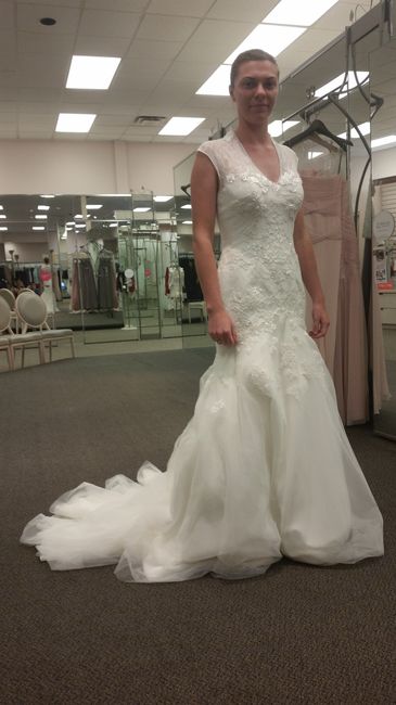 Trying on some dresses!