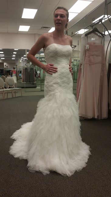 Trying on some dresses!