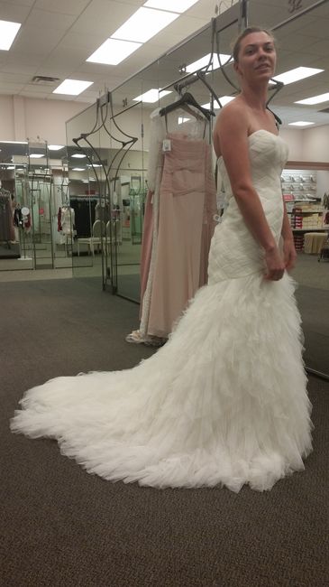 Trying on some dresses!