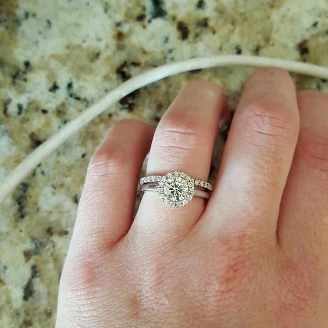 Got our wedding bands! Show me yours!
