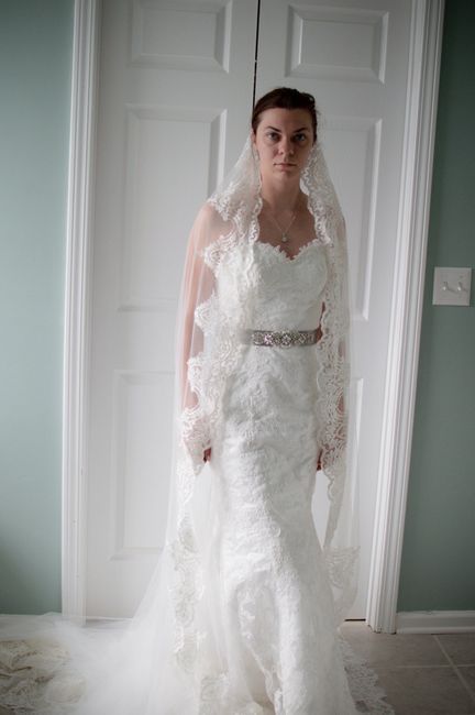 My wedding dress came in!