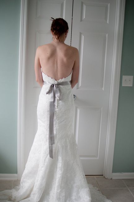My wedding dress came in!