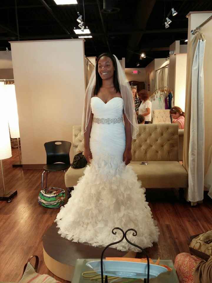 I said YES to the dress...