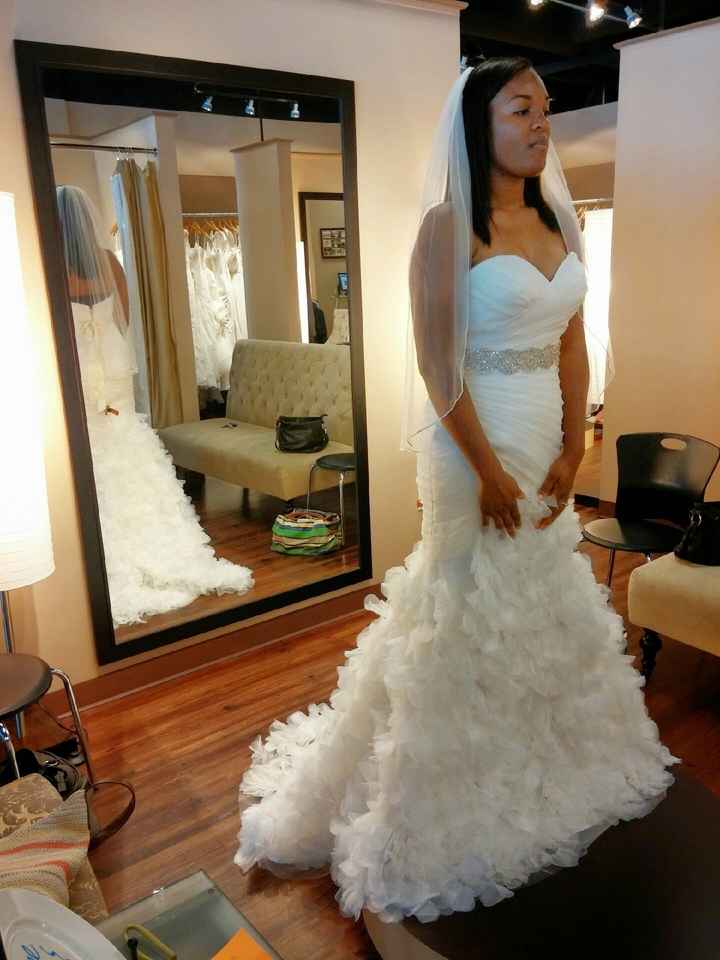 I said YES to the dress...