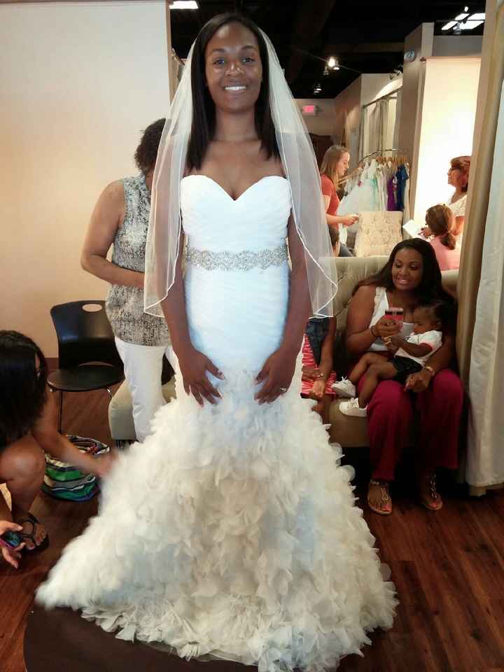 I said YES to the dress...