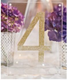 Table numbers! Show me yours!!