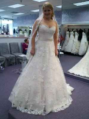 This Never gets old! Show us your dress :)