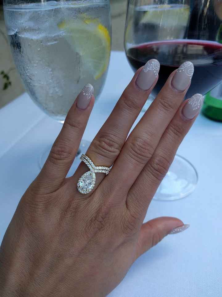 Let's see those beautiful rings lady's!