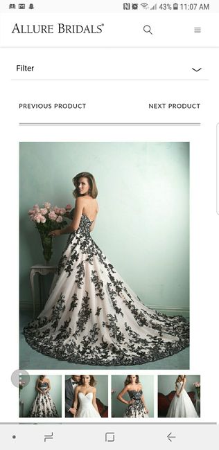 Alternative wedding dress