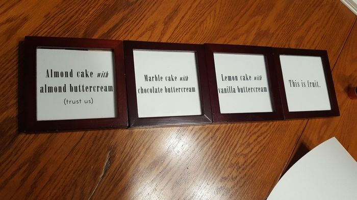 diy wedding signs - Ladies, show me yours! - 2