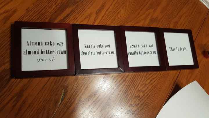 diy wedding signs - Ladies, show me yours! - 2