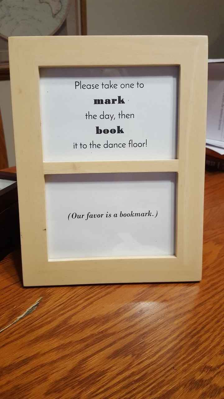 diy wedding signs - Ladies, show me yours! - 3