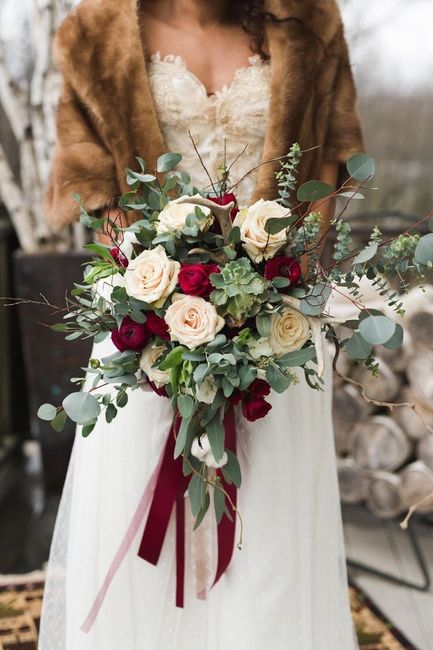 Winter Wedding Cake - 1