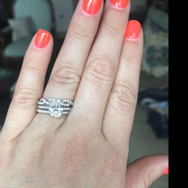Band to match engagement ring or just a wedding band? - 1