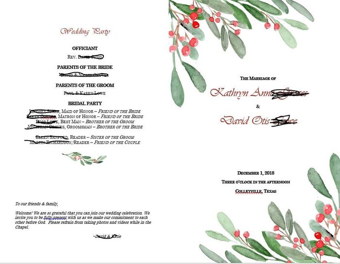 Front & Back Cover