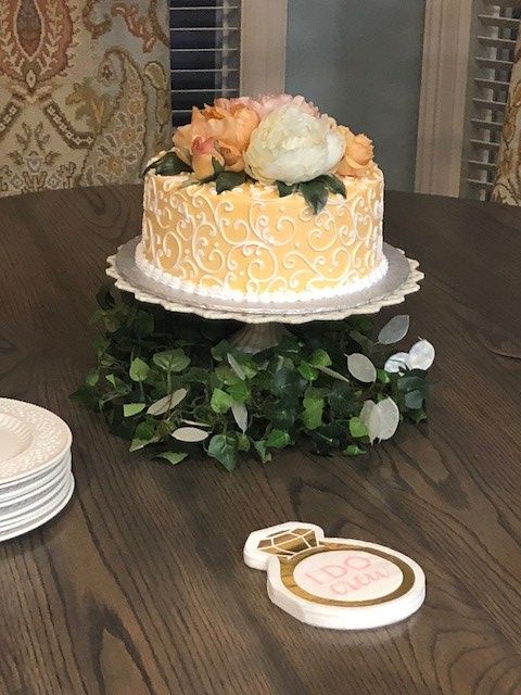 The Cake Matched my Invitations!