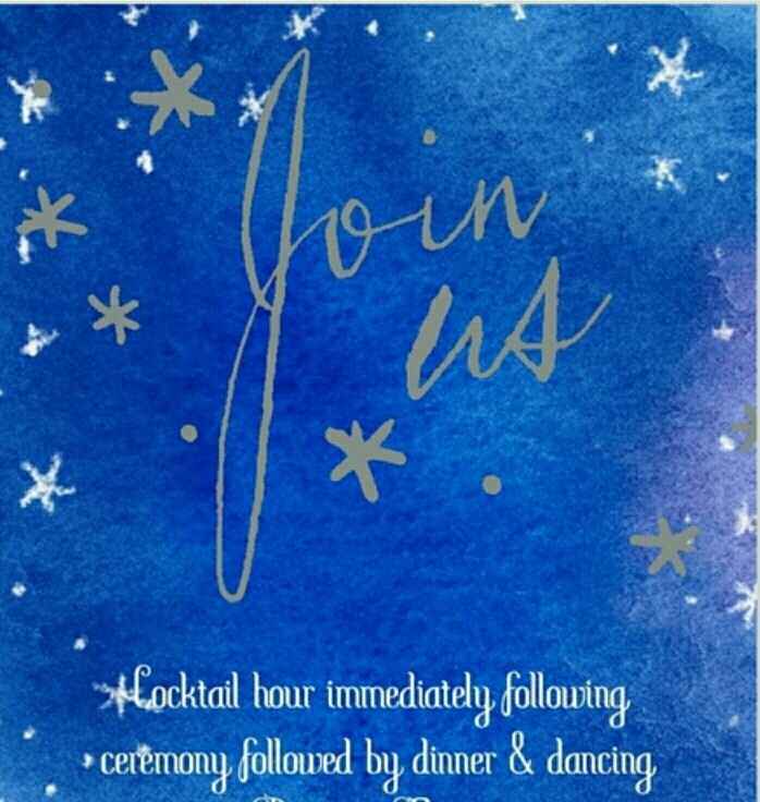 Reception cards!