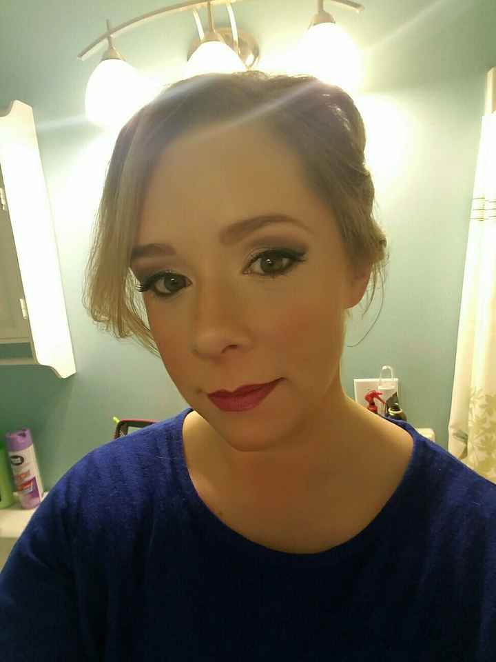 Hair and makeup trial!!
