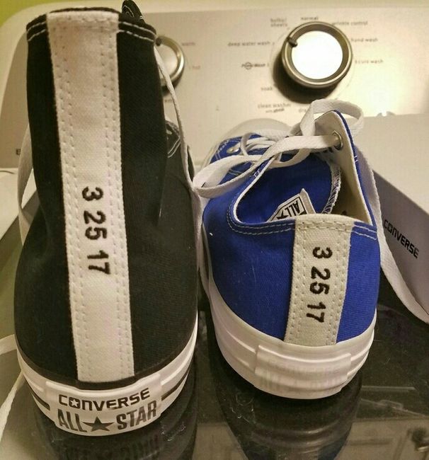 Reception shoes came in!