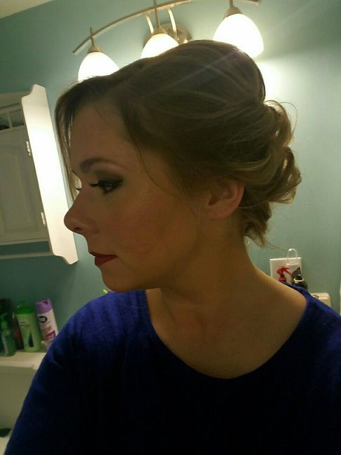 Hair and makeup trial!!