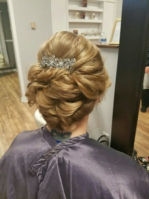 Hair and makeup trial!!