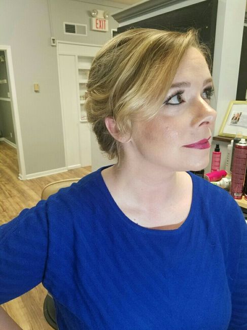 Hair and makeup trial!!