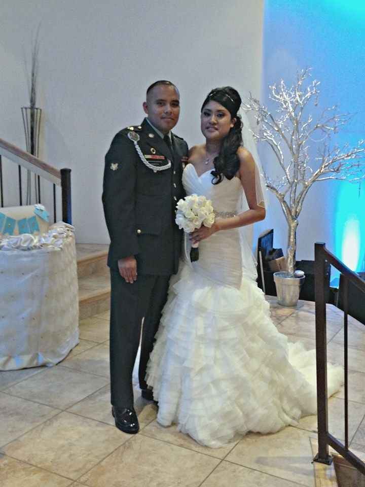 My dress!!!! =] Any other Mori Lee brides?