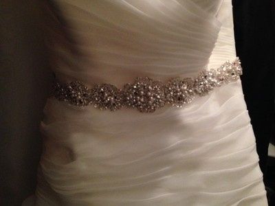 show me your wedding dress belts!