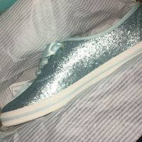 Has anyone else worn flats or Kate Spade Glitter Keds for their wedding?