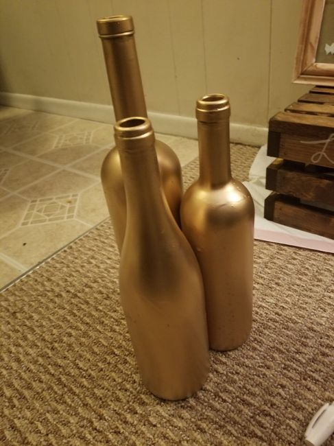 Just made couple Diy projects for my Boho/ Rustic wedding! Ladies put artistic hand on display!! - 4