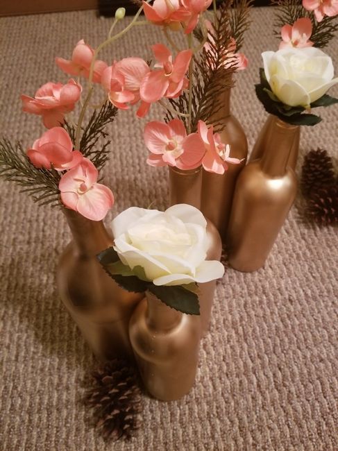 My Centerpieces, what do you ladies think? - 1