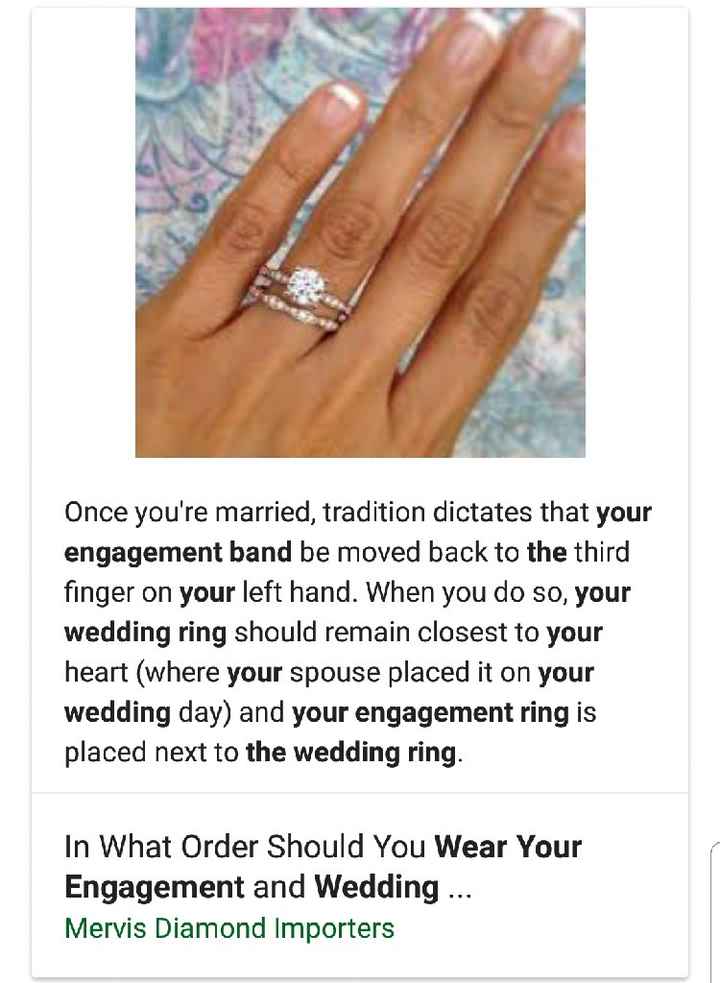 Wedding band closest to heart online