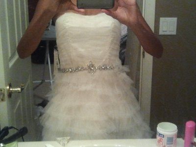 I GOT MY RECEPTION DRESS! *PICS*