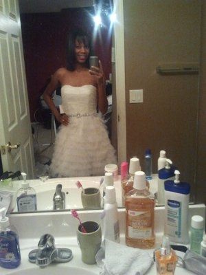 I GOT MY RECEPTION DRESS! *PICS*