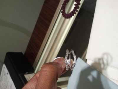 My wedding band came in!!! *pic* Show off your Ring!!!!