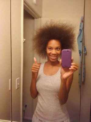 I've totally posted this before, but want an update from NATURAL HAIR BRIDES