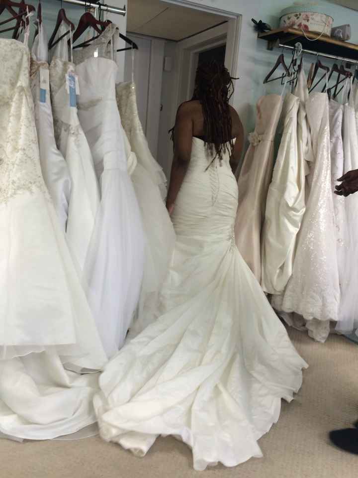 Wedding dress and alterations