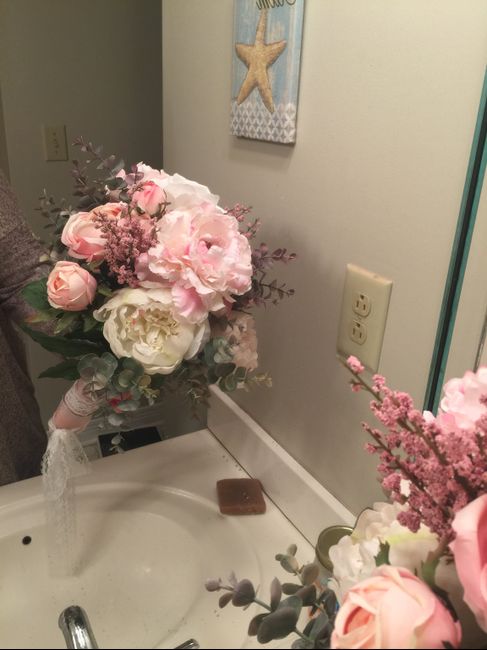 Finished making my bouquet! - 2