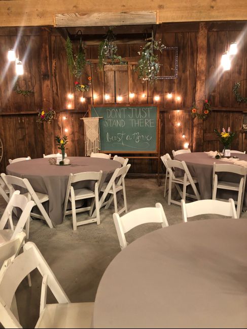 Wedding venue!!! Venue owner sent me these pics today! - 2