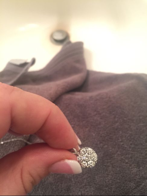 Wedding jewelry! Do these look ok together? - 2