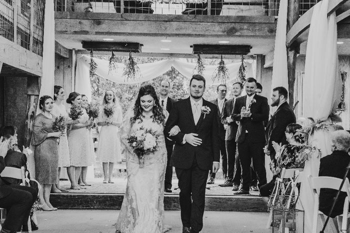 Forecasted rain on wedding day 6