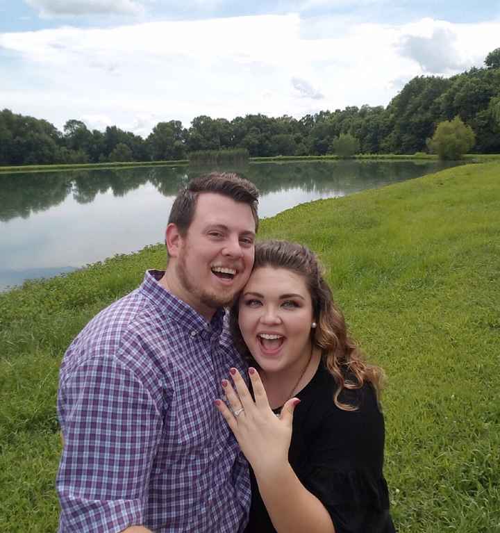 How involved were you in engagement ring shopping? - 2