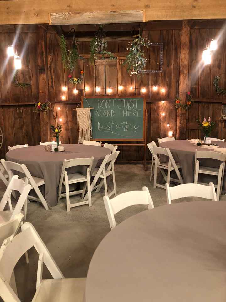 Wedding venue!!! Venue owner sent me these pics today! - 2