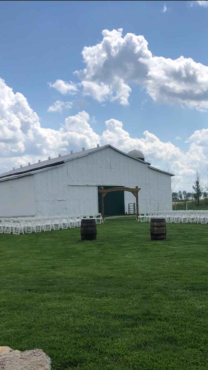 Wedding venue!!! Venue owner sent me these pics today! - 3
