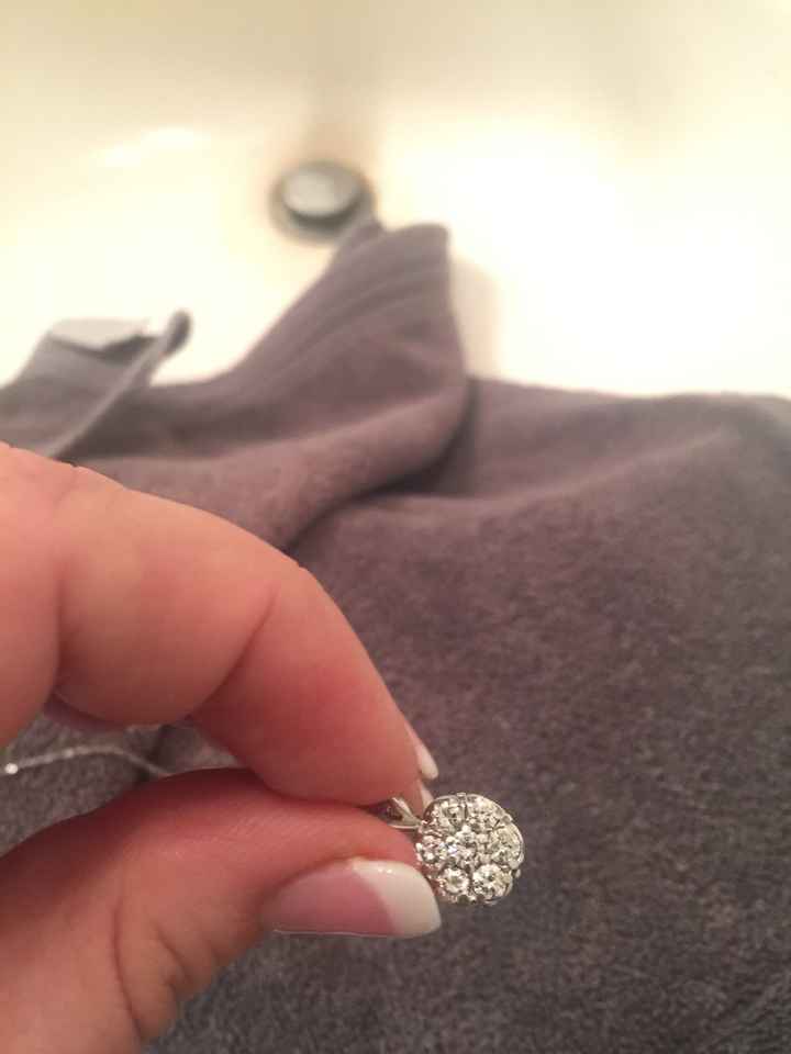 Wedding jewelry! Do these look ok together? - 2