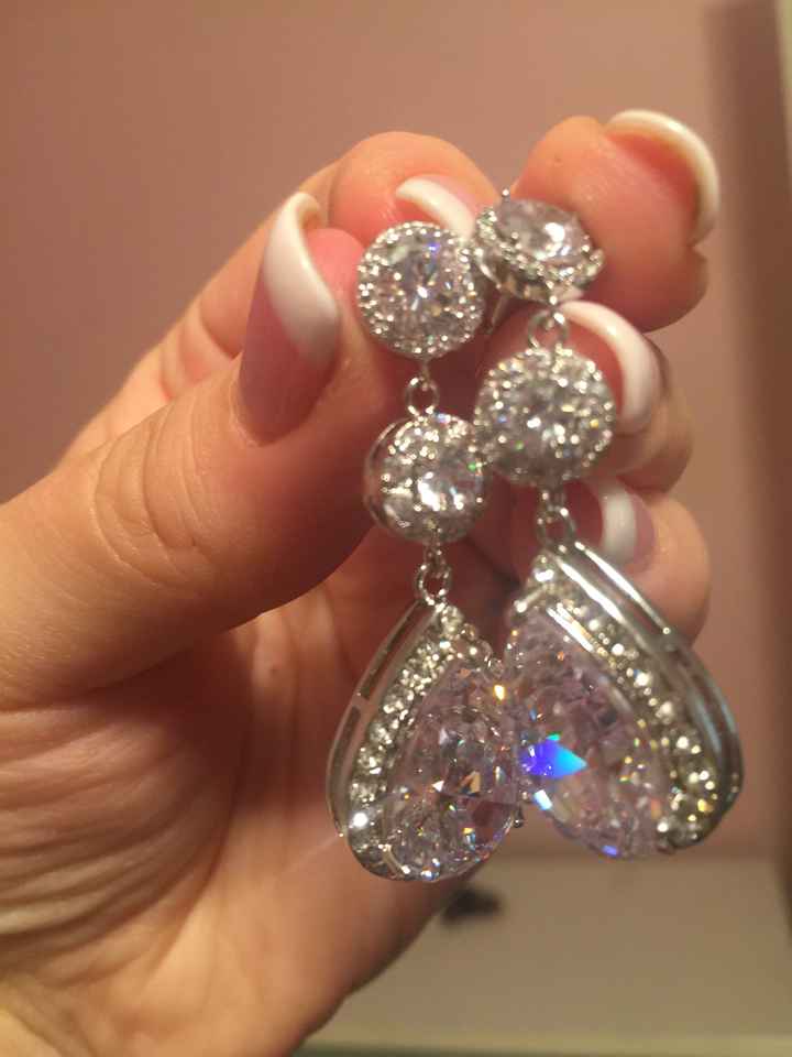 Wedding jewelry! Do these look ok together? - 3