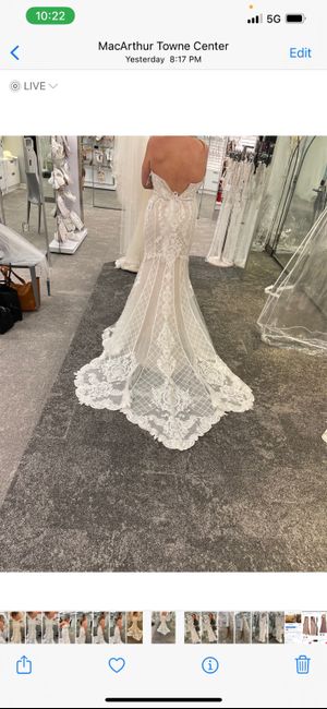 Wedding dress - alterations suggestions needed! Strapless and trumpet /mermaid fit 5