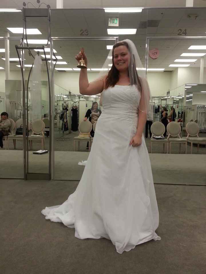 Show me your Davids Bridal dresses:)