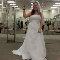 Show me your Davids Bridal dresses:)
