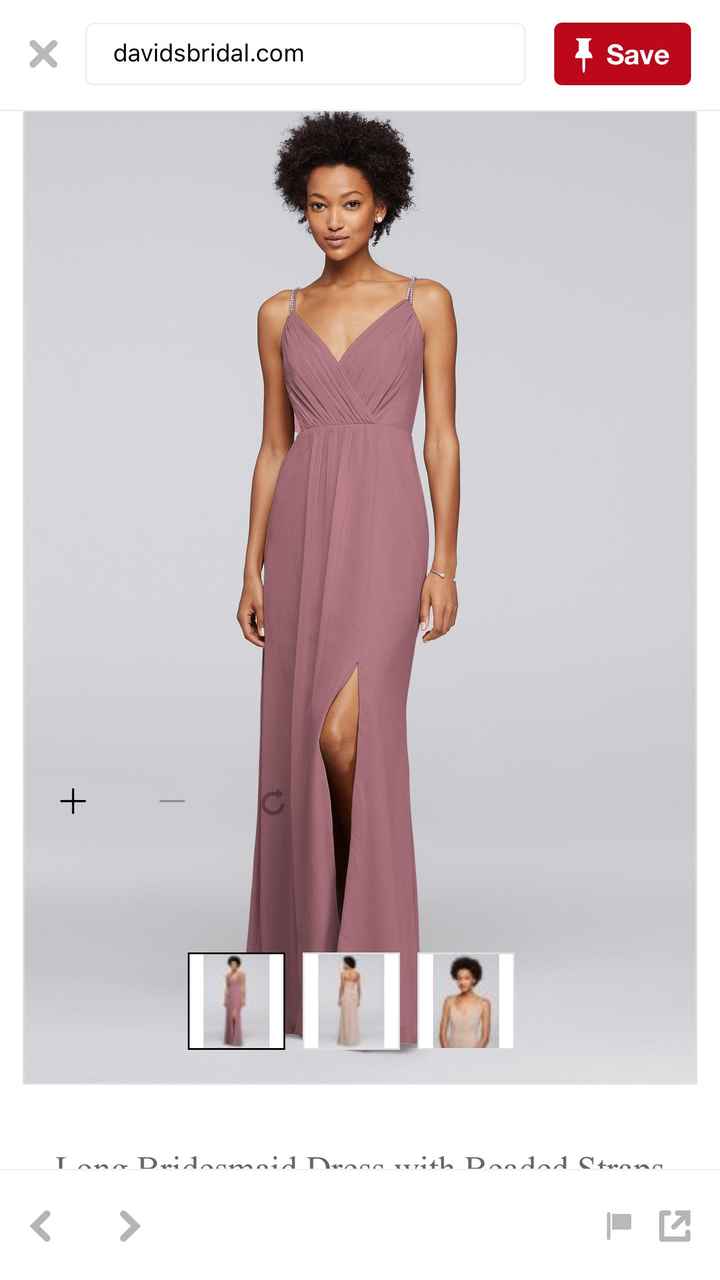 Bridesmaid dress